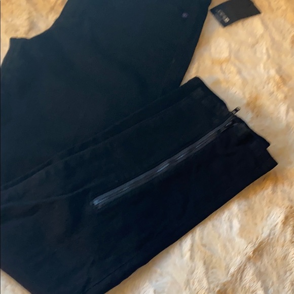 Joe's Jeans High Waisted Zip Cuff Skinny Jeans Size 26 - Picture 4 of 11